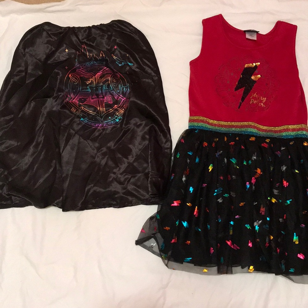Harry Potter dress with cape